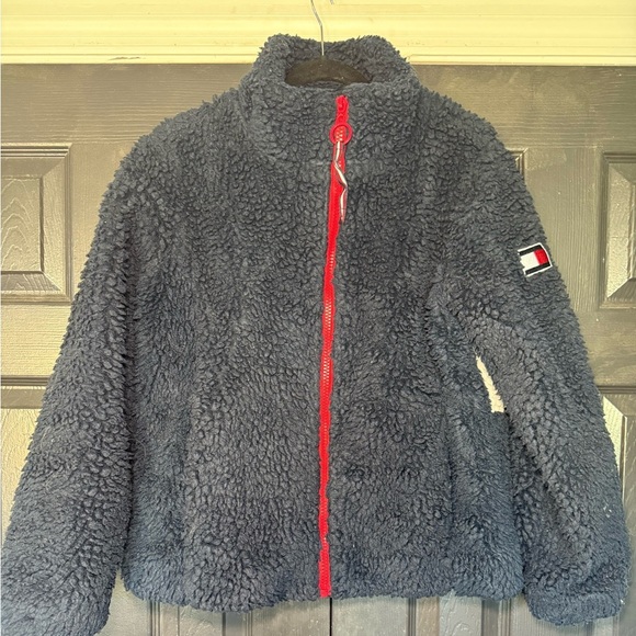 Womens Tommy Hilfiger Sherpa jacket size S 195$ retail price - Picture 2 of 7